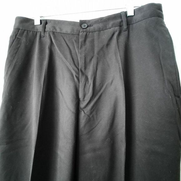 Weir Golf Black Classic Style Golf Pants Men's Size 34X30 - Picture 2 of 11